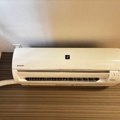 【22～31日に取りに来れる方のみ】エアコン SHARP 室外機付き の画像