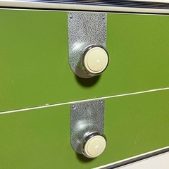 【 昭和レトロポップ 食器棚 / アンティーク / 飾り棚 】京都伏見区で直接引き取りの画像