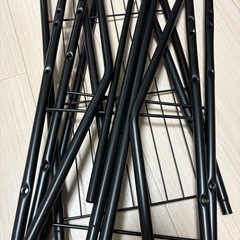 ニトリ「洗濯機ラック(DK003 ブラック)  商品コード   8530774」  の画像