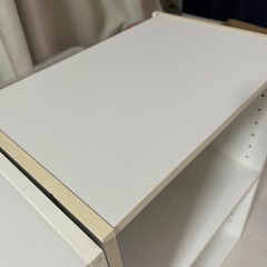 カラーボックス 2段 2個セット ホワイトの画像