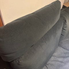 【美品】IKEA VIMLE ヴィムレ 2人がけソファ ヘッドレスト1台つきの画像