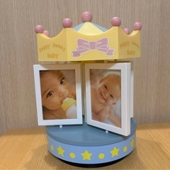 LADONNA ラドンナ ベビーフレーム オルゴール付メリーゴーラウンドフレームの画像