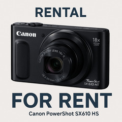 【格安レンタル】Canonコンデジ📷18倍ズーム＆Wi-F…