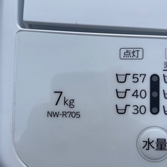 S-20　日立全自動電気洗濯機　7キロの画像
