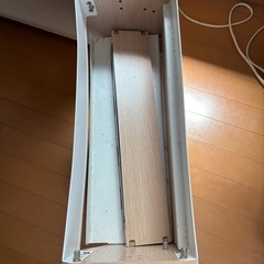 無料⭐︎中古 難あり　サンワダイレクト ケーブルボックス ルーター 収納 幅40cm 高さ45cm 木製 Wi-Fi モデム ルーター収納ボックス ライトブラウン 200-CB007LMの画像