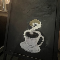 有名画家の描いたイーゼル（カフェ版）の画像