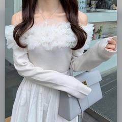GRLのチュールニットです☺️の画像