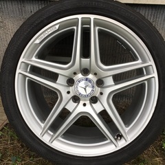 大幅値下げ‼️【4本セット】ベンツ  AMG  Eクラス  純正  18インチ 5穴  PCD112  ﾌﾛﾝﾄ8J  ﾘｱ8.5Jの画像
