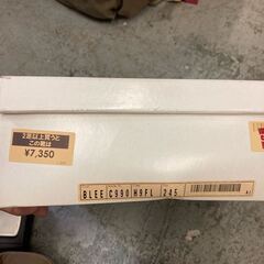 C990 ショート ブーツ BLEE 新品 未使用 左右セット 24.5cm 雨 レインの画像