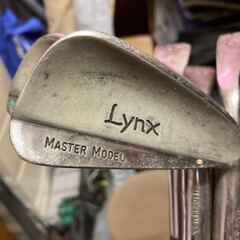 ゴルフ クラブ アイアン セット LYNX リンクス master model マスター モデルの画像