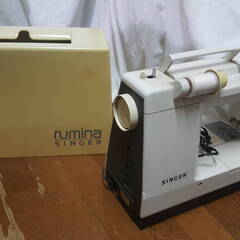 rumina singer 1640 U13 シンガー ルミナDX 卓上 ミシン 通電確認のみの画像