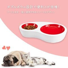 MYPETMYPAL 猫 犬 ペット食器 陶器 餌入れ フードボウル 水入れ 皿 可愛い 猫用 犬用 食べやすい 子猫用 猫食器台 ネコ用品 手入れ簡単 安定感 セラミックボウル (steak) - メルカリの画像