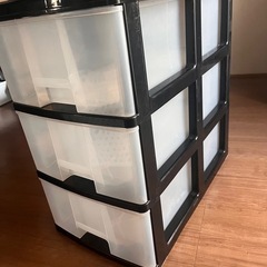 【受渡者決定】収納ケース　収納引き出し　押入れ収納　衣装ケースの画像