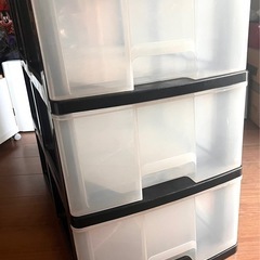 【受渡者決定】収納ケース　収納引き出し　押入れ収納　衣装ケースの画像