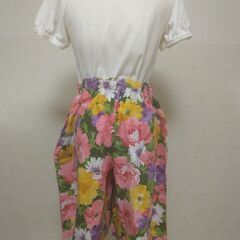 ハーフパンツ　短パン　花柄の画像