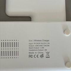 iPhone置くだけ充電器　タイプC 3in1の画像