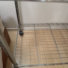 メタルラック キャスター付き の画像