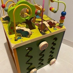 【Zany Zoo】木製アクティビティーキューブ の画像