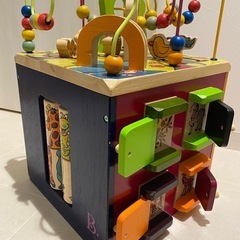 【Zany Zoo】木製アクティビティーキューブ の画像