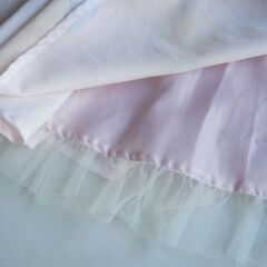 Ank Rouge（アンクルージュ）薄いピンクのミニスカートの画像
