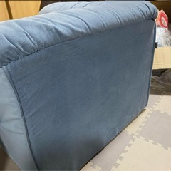MURATA GODO INC.製 コレクションソファ ブルー系　一人がけ　コーナーソファーの画像