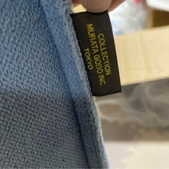 MURATA GODO INC.製 コレクションソファ ブルー系　一人がけ　コーナーソファーの画像