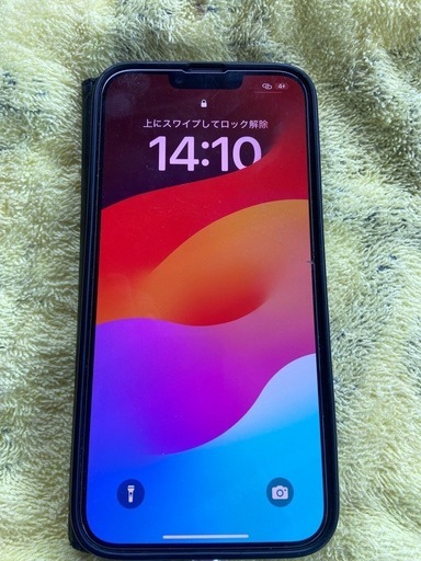 iPhon14プラス256Gダークロックフリー