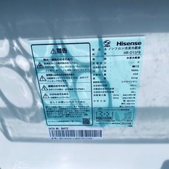 EJ5286番 Hisense ノンフロン冷凍冷蔵庫  HR-D15FBの画像
