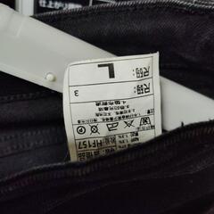 Amigo製ブラックストレートジーンズの画像