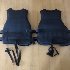◆お取引き中◆ライフジャケット◆大人Lサイズ◆2着◆一度しか使っていませんの画像