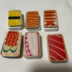 木製おすしつみき お寿司おもちゃ おままごとの画像