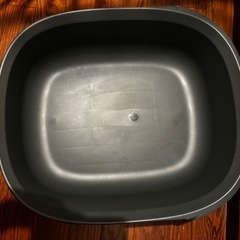 【美品】カインズ猫の蓋付きトイレの画像