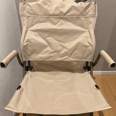 【定価10,890円】【ほぼ未使用
】LOGOS ロゴス　ワークバックチェアの画像