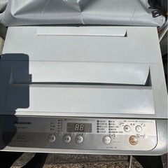 【値下げ】パナソニック 洗濯機 
即日お渡し可能の画像