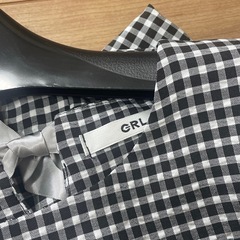 GRLのギンガム柄ワンピースです☺️の画像