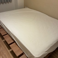 LOWYA ダブルベッド　希望者マットレス付き【7/19or20】