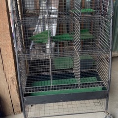 キャスター付きの棚籠7/18(中古品)の画像