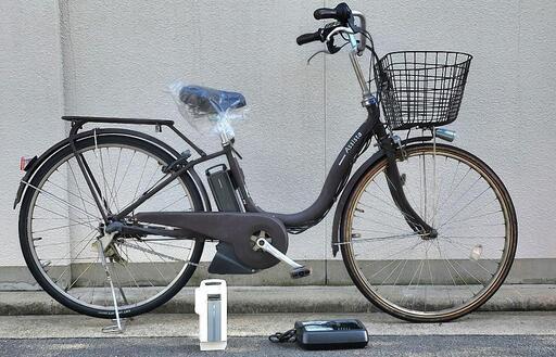 ブリジストン♪電動アシスト自転車♪8.7Ah♪ブラウン (Shin Kaji