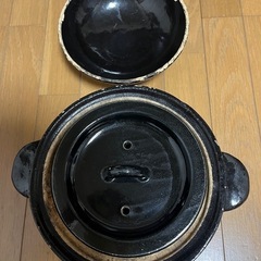 長谷園　かまどさん　3合　炊飯器　鍋の画像