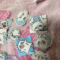 モモンガヘアピン&シールセットの画像