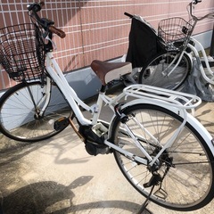パナソニック電動アシスト自転車26インチの画像