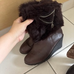 【取引中】レディース革靴24cmの画像