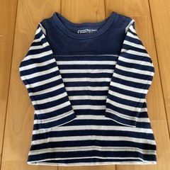 ボーダー柄長袖Ｔシャツ 90cm まとめ売りの画像