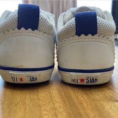 ベビー　キッズ　スニーカー　靴　コンバース　オールスター　CONVERSE ALL STAR 13cm 白の画像