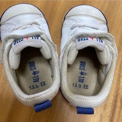 ベビー　キッズ　スニーカー　靴　コンバース　オールスター　CONVERSE ALL STAR 13cm 白の画像