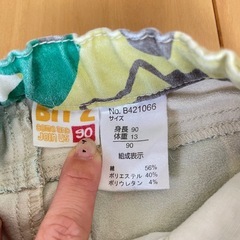 BIT'z 恐竜 トップス(トレーナー)とボトムスセット 90cm 男の子の画像