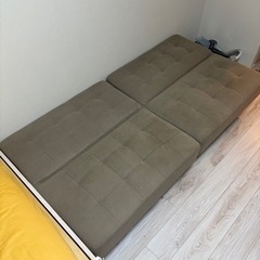 ソファーベッド 2人掛けの画像