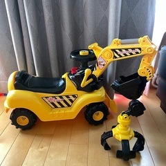 ショベルカー　乗り物　おもちゃ　車の画像