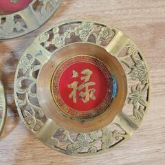 値下げ可 中国 金属製 ヴィンテージ 真鍮 中国美術 インテリアの画像