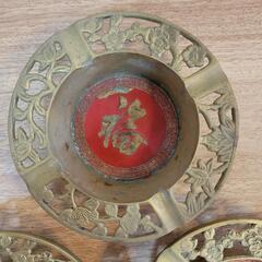 値下げ可 中国 金属製 ヴィンテージ 真鍮 中国美術 インテリアの画像
